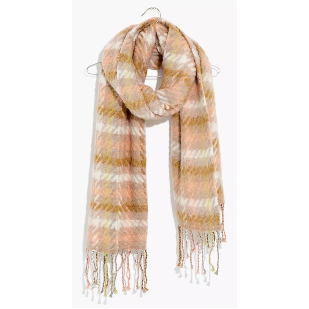 Madewell Barwell Plaid Oversized Scarf